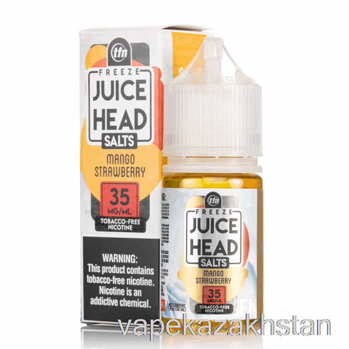 Vape Kazakhstan FREEZE Mango Strawberry - Juice Head Salts - 30mL 50mg